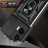 Tech-Protect CamShield Pro Case til Motorola Moto G35 5G - sort