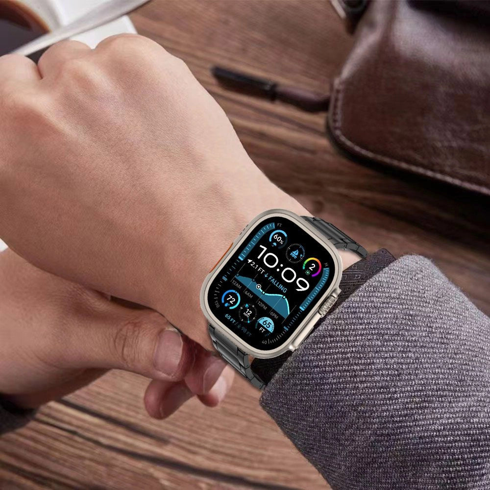 Tech-Protect Stainless Bracelet for Apple Watch 44 / 45 / 46 / 49 mm - Black