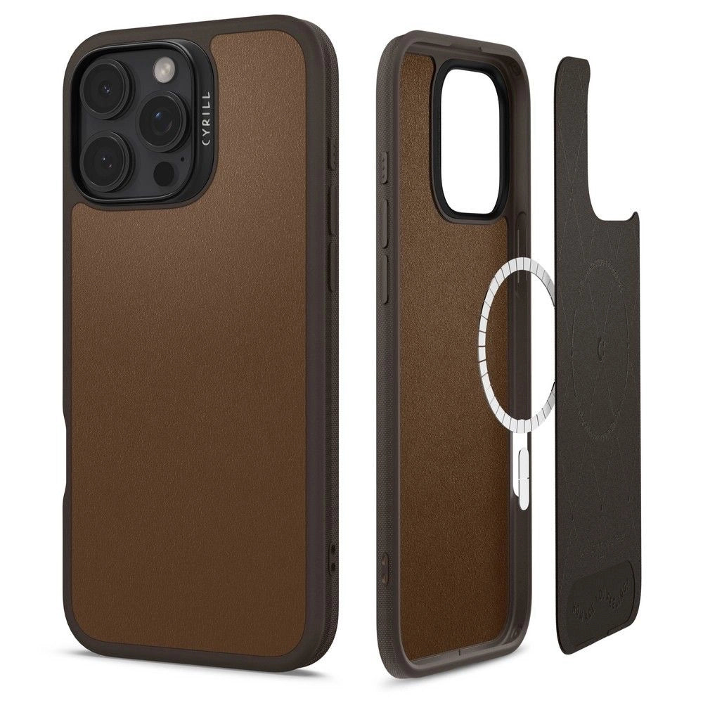 Spigen Cyrill Kajuk Mag iPhone 16 Pro Max Case - Brunt