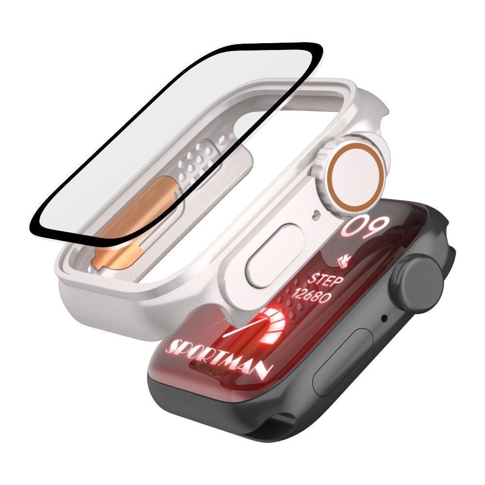 Tech-Protect Defense360 Case til Apple Watch 46mm - Titanium - Orange