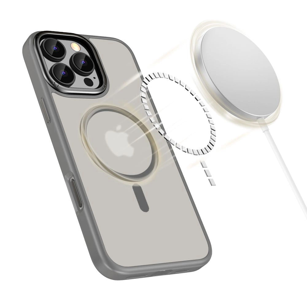 Tech-Protect MagEdge MagSafe fodtøj til iPhone 16 Pro - titanium