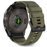 Tech-Protect Nylon strap for Garmin Fenix 5X / 5X PLUS / 6X / 6X PRO / 7X / 8 (51 mm) - green
