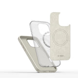 Tech-Protect Silicone PU MagSafe iPhone 16 Pro Case - Beige