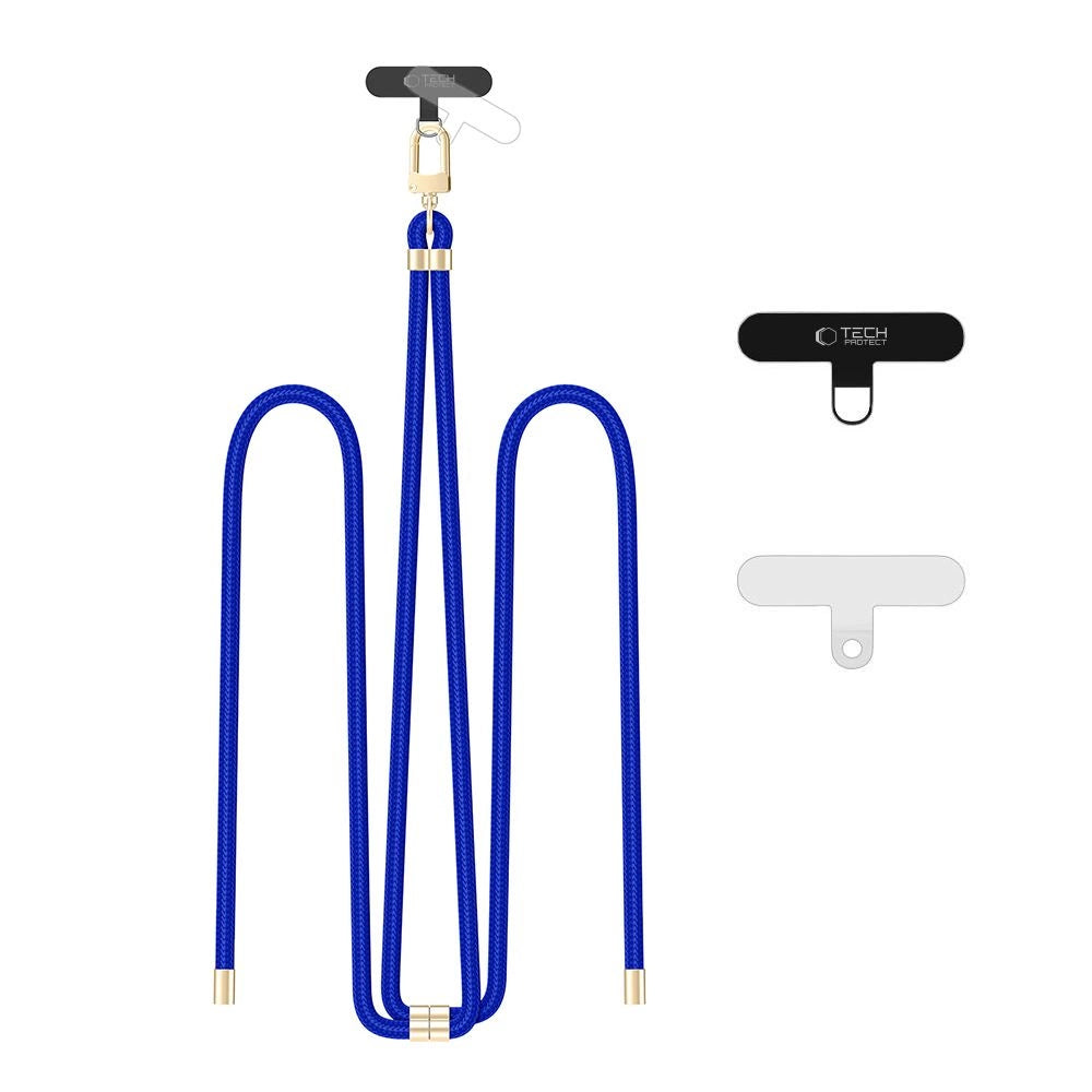 Tech-Protect C7S Rope Crossbody Strap Leash - Blå