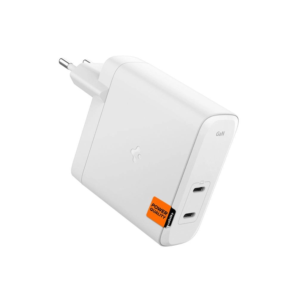 Spigen ArcStation Pro oplader + USB-C 140-W kabel - hvid