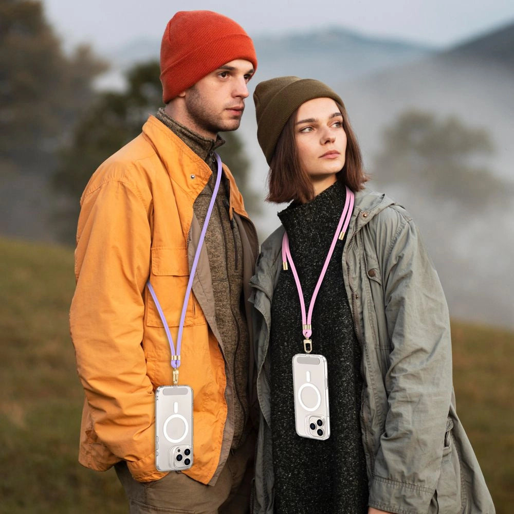 Tech-Protect C7S Rope Crossbody Strap Leash - lilla