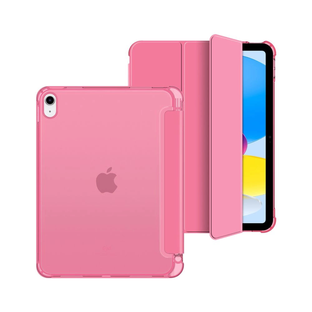 Tech-Protect SC Pen Hybrid Case til iPad 10 / 2022 - Pink - Transparent