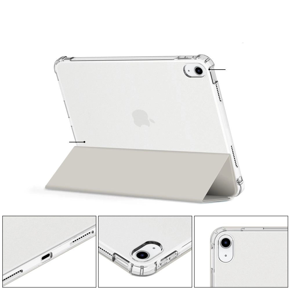 Tech-Protect SC Pen Hybrid Case til iPad 10 / 2022 - Grå - Transparent
