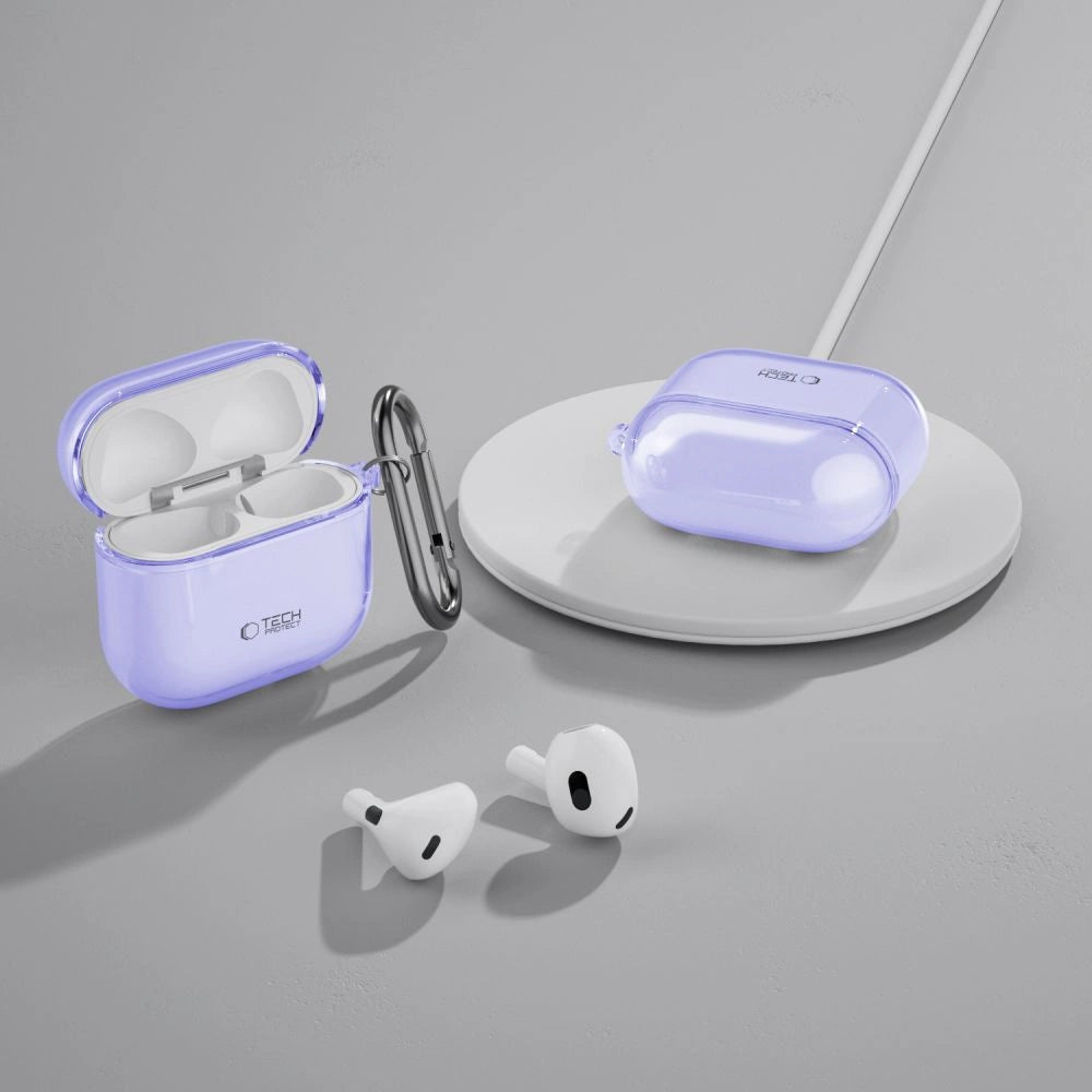 Tech-Protect FlexAir Case til AirPods 4 - lilla