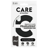 CARE af PanzerGlass Fashion QI Case Samsung Galaxy S24+ - sort