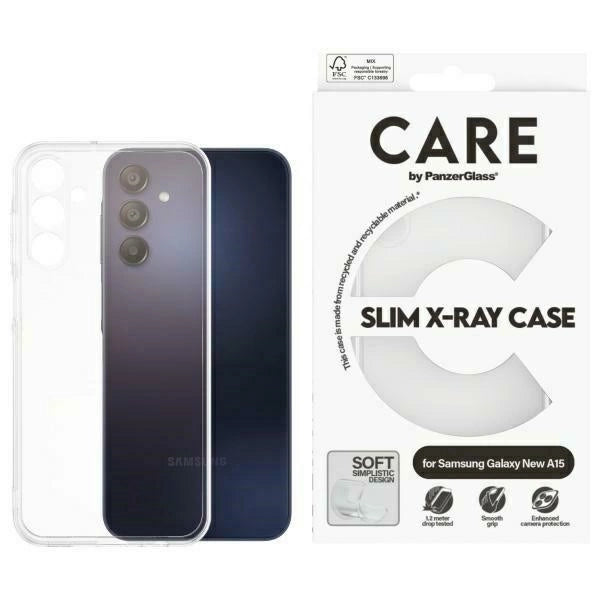 CARE af PanzerGlass Fashion X-Ray Case til Samsung Galaxy A16 / A16 5G - gennemsigtig