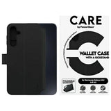 CARE af PanzerGlass Feature Kickstand Wallet Case til Samsung Galaxy A16 / A16 5G - sort