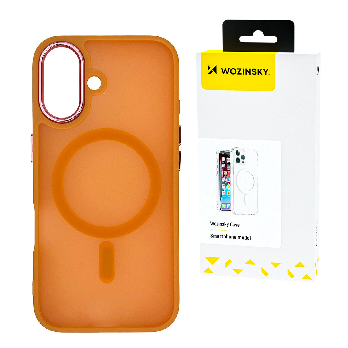 Wozinsky Fashion Case MagSafe til Samsung Galaxy S25 Ultra - orange