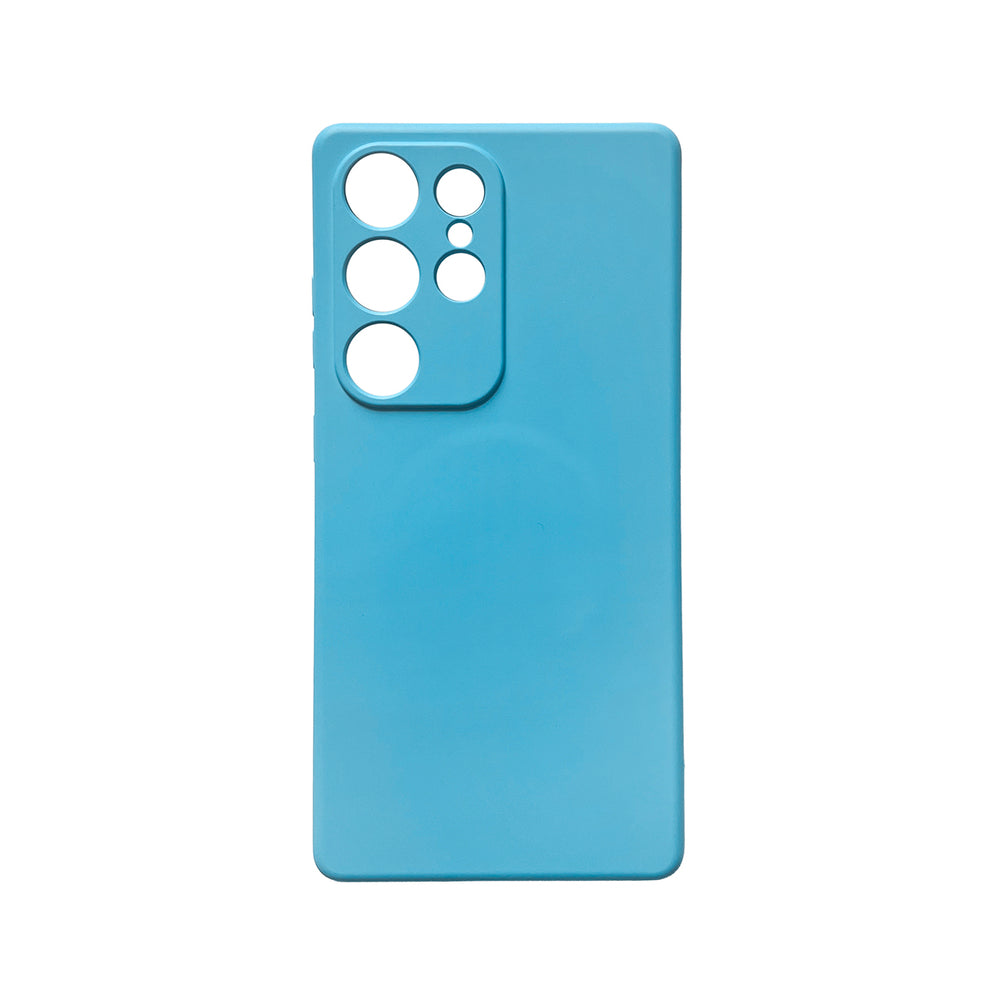 Wozinsky Silicone Case Magsafe Magnetisk Case til Samsung Galaxy S25 Ultra - Blue