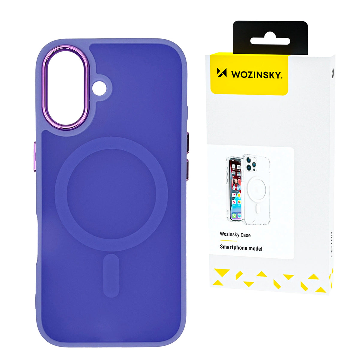 Wozinsky Fashion Case MagSafe til Samsung Galaxy S25+ - lilla