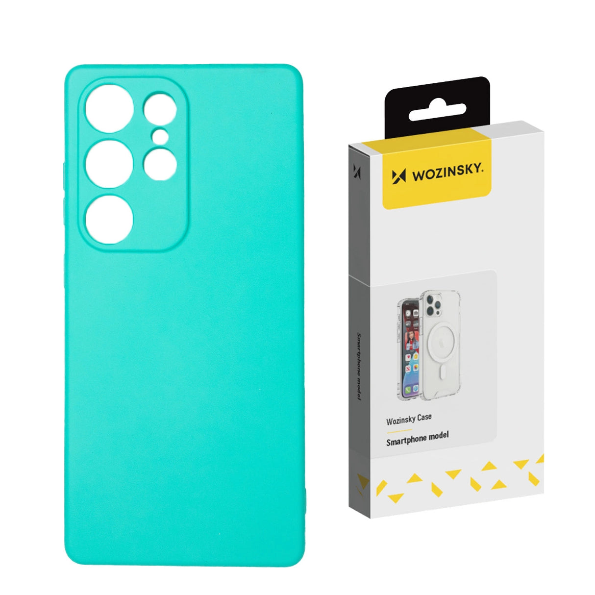 Wozinsky Silicone Case til Samsung Galaxy S25+ - Grøn