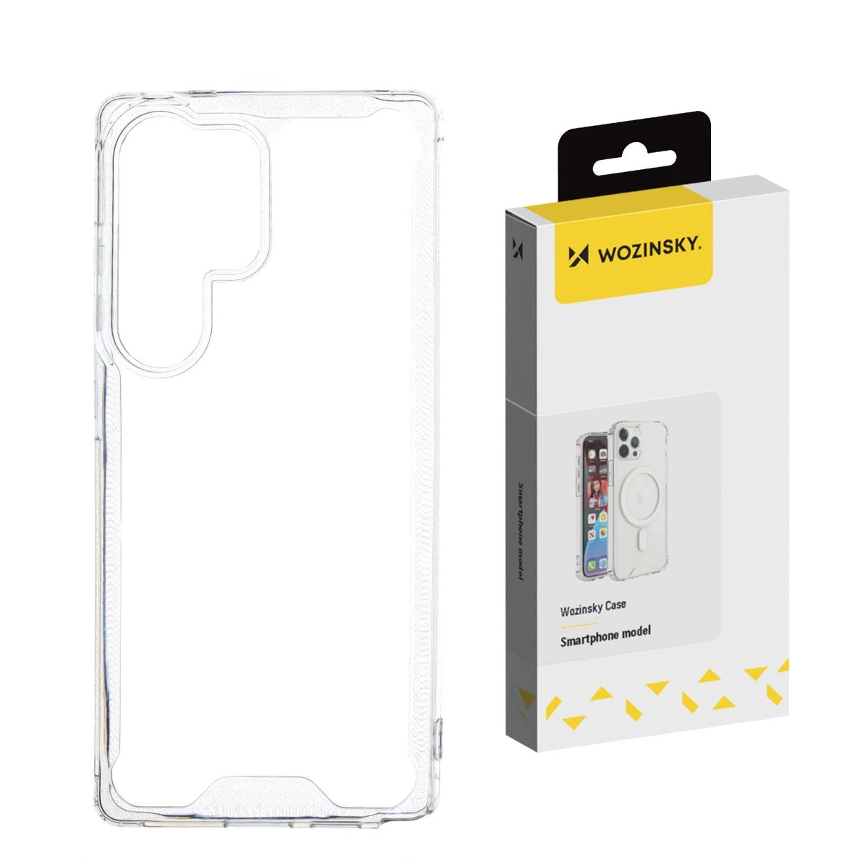 Wozinsky Clear Corner Case Samsung Galaxy S25+ Gennemsigtig