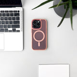Wozinsky Fashion Case MagSafe til Samsung Galaxy S25 - Pink