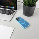 Wozinsky Fashion Case MagSafe til Samsung Galaxy S25 - Blå