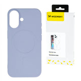 Wozinsky Silicone Case Magsafe Magnetisk Case til Samsung Galaxy S25 - Purple