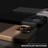 Wozinsky Carbon Fiber Case med MagSafe til Samsung Galaxy S25 - sort