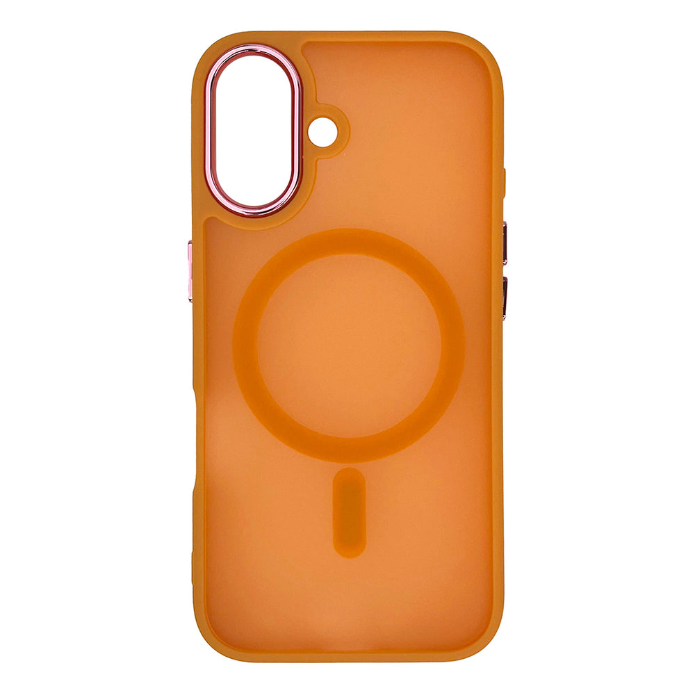Wozinsky Fashion Case med MagSafe til Samsung Galaxy S24 FE - Orange