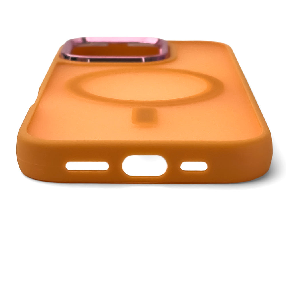 Wozinsky Fashion Case med MagSafe til Samsung Galaxy S24 FE - Orange