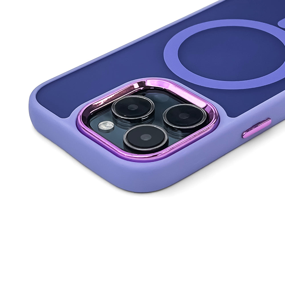Wozinsky Fashion Case med MagSafe til Samsung Galaxy S24 FE - lilla
