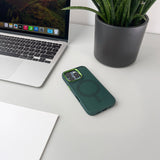 Wozinsky Fashion Case med MagSafe til Samsung Galaxy S24 FE - Grøn