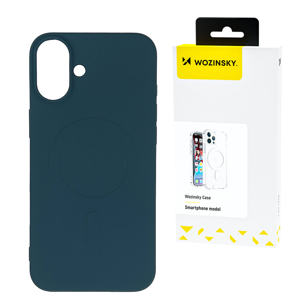 Wozinsky Silicone Case MagSafe Kompatibel til Samsung Galaxy S24 FE - Blå