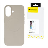 Wozinsky Silicone Case MagSafe Kompatibel til Samsung Galaxy S24 FE - Beige