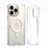 Wozinsky Clear Corner Case MagSafe for Samsung Galaxy S24 FE - Clear