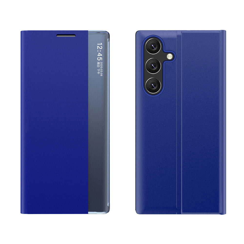 Ny Sleep Case Flip Cover med Stand Function til Samsung Galaxy A26 - Blå