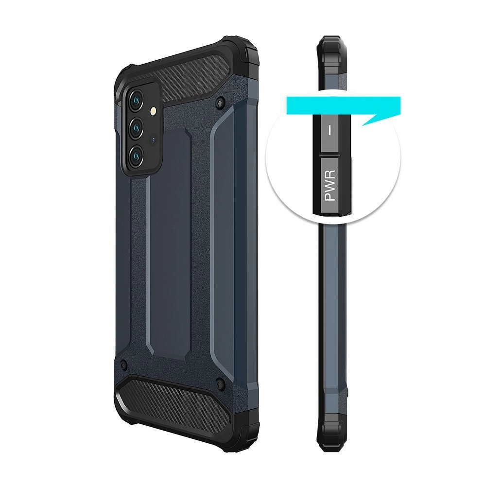 Hybrid Armor Case til Samsung Galaxy A26 - Silver