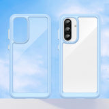 Outer Space Case til Samsung Galaxy A26 Cover med Flexible Frame - Blå