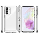 Udendørs rumkasse til Samsung Galaxy A26 Cover med fleksibel ramme - gennemsigtig