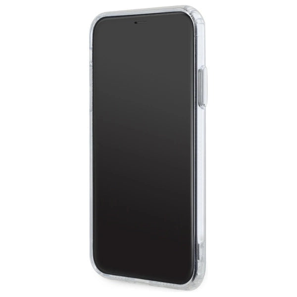 Karl Lagerfeld IML Metal Choupette Head MagSafe iPhone 11 Case - White