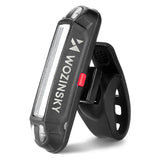 Wozinsky WSBLB3 Front (1000 lm) and Rear USB-C Bike Light Set - Black