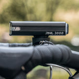 Wozinsky Front Bike Light + USB-C Cable (3000 lm) - Black