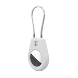 Apple AirTag-etui med stålkabel - hvid