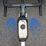 Wozinsky cykeltaske til rammen, pansret, med telefonlomme, 1,7 l - sort