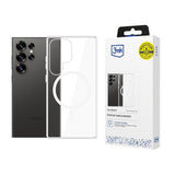 3mk Clear MagCase til Samsung Galaxy S25 Ultra - gennemsigtig