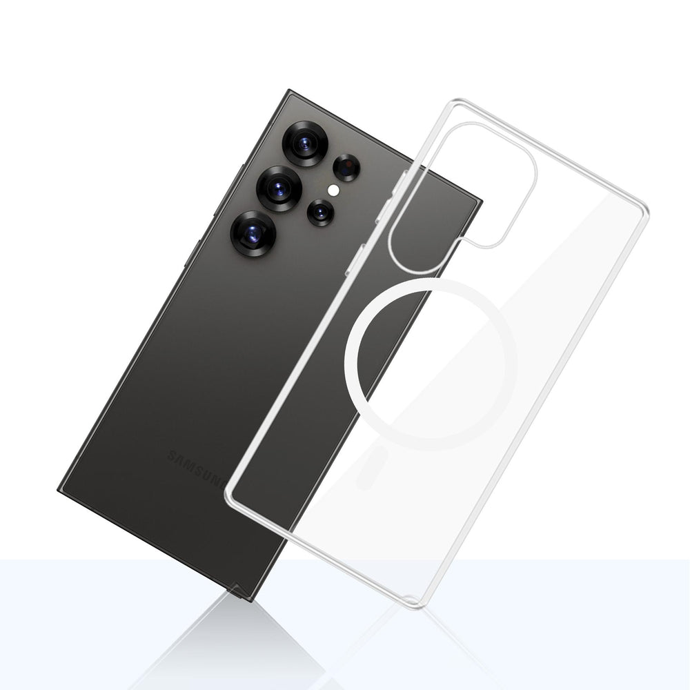 3mk Clear MagCase til Samsung Galaxy S25 Ultra - gennemsigtig