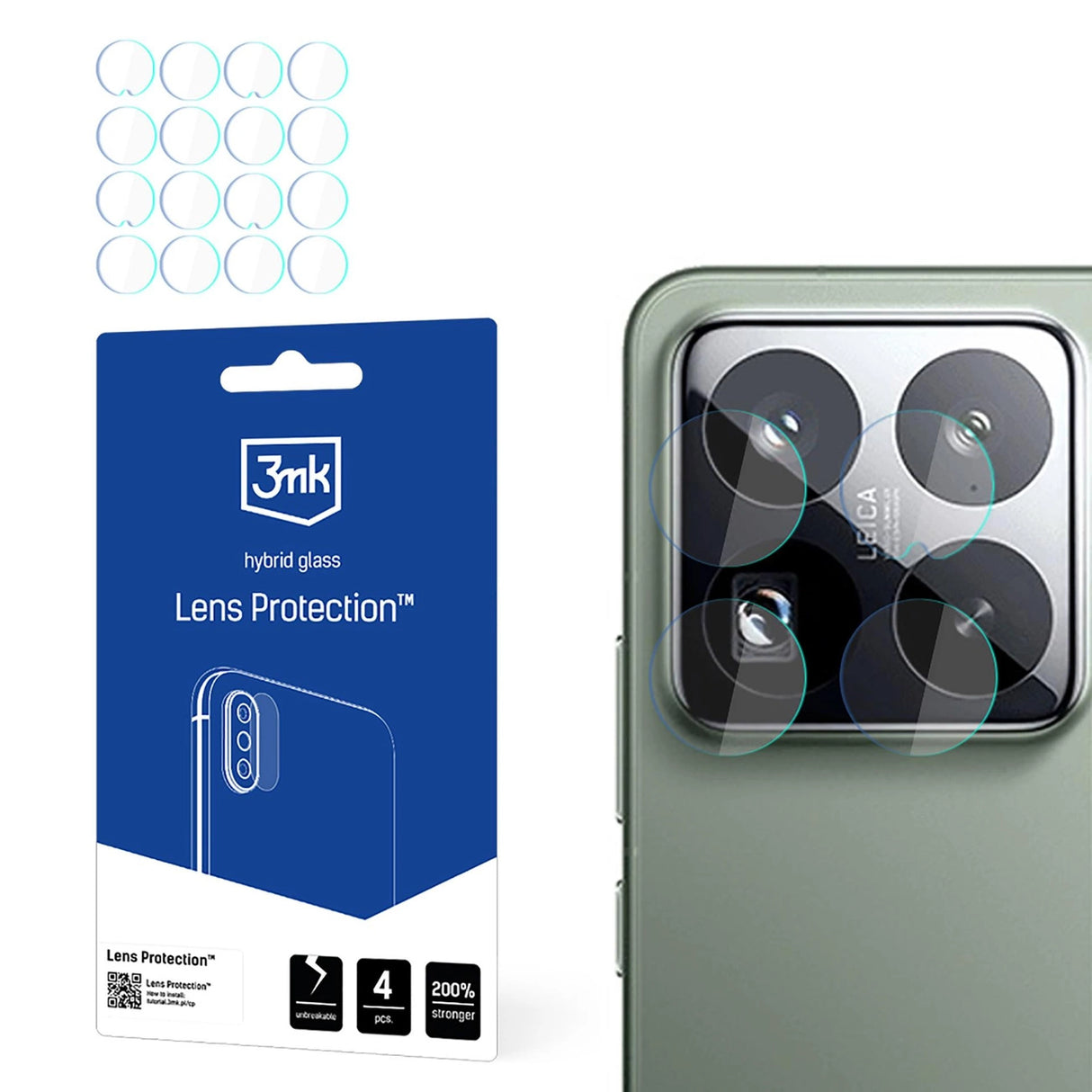 3mk Lens Protection Camera Glass til Xiaomi 15 Pro