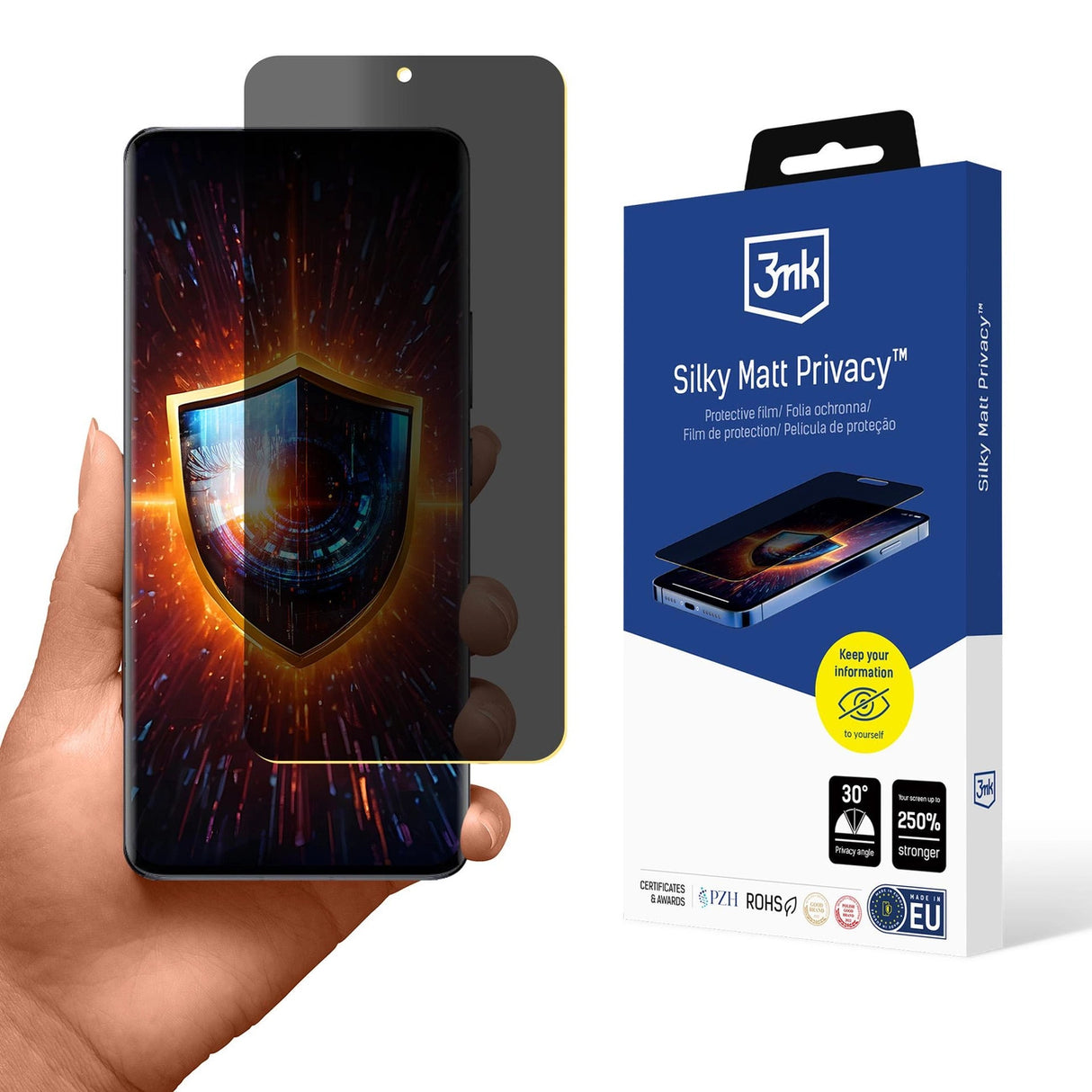 Privacy Screen Protector 3mk Silky Matt Privacy til Xiaomi 13 Pro
