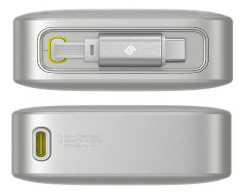 Baseus P10073701843-00 powerbank Lithium-Ion (Li-Ion) 10000 mAh Grå