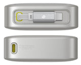 Baseus P10073701843-00 powerbank Lithium-Ion (Li-Ion) 10000 mAh Grå