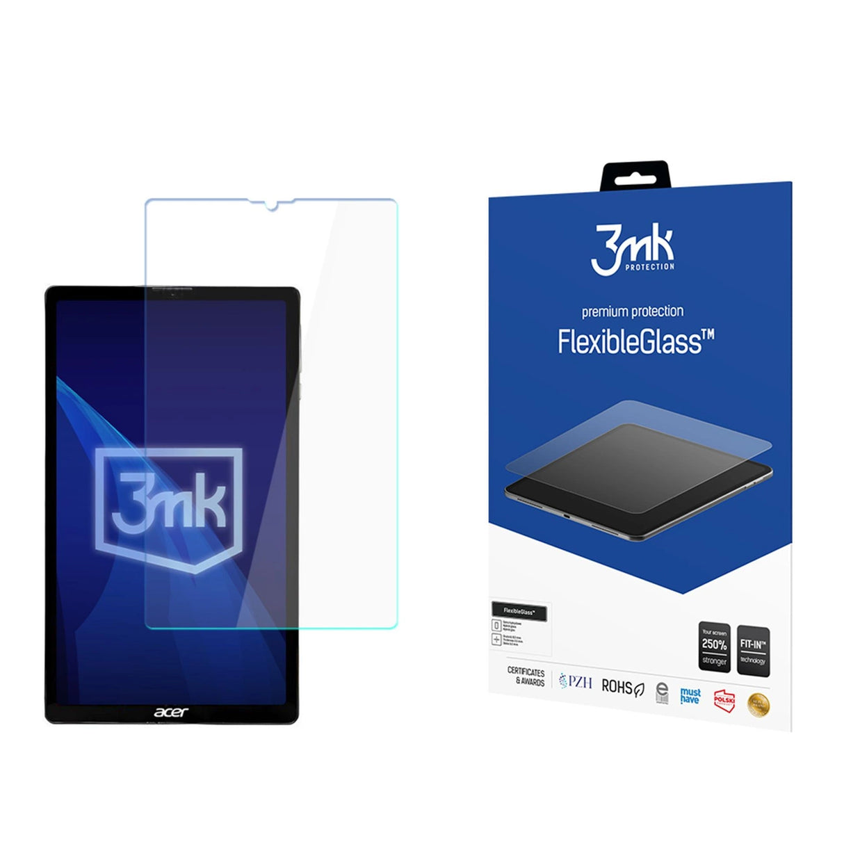 Hybridglas 3mk FlexibleGlass til Acer Iconia iM9-12M - op til 11"