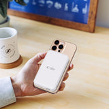 Powerbank Tech-Protect PB24 LifeMag QI2 MagSafe 10000 mAh - hvid