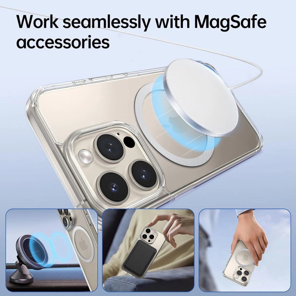 Tech-Protect MMP-110 2in1 MagSafe Ring - Sølv / Sølv